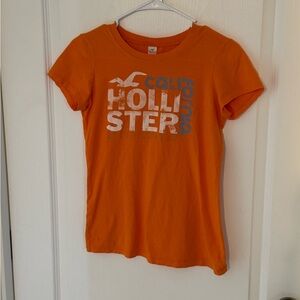 Hollister Bright Orange California Tee